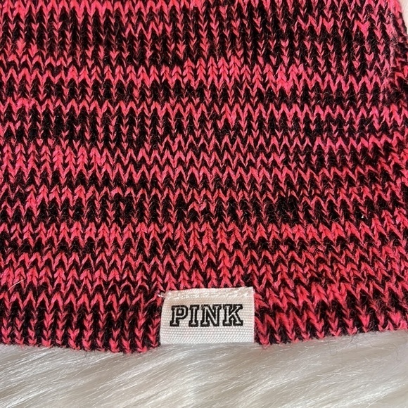 PINK Victoria’s Secret Knit Beanie Hat and Headband - Picture 2 of 7